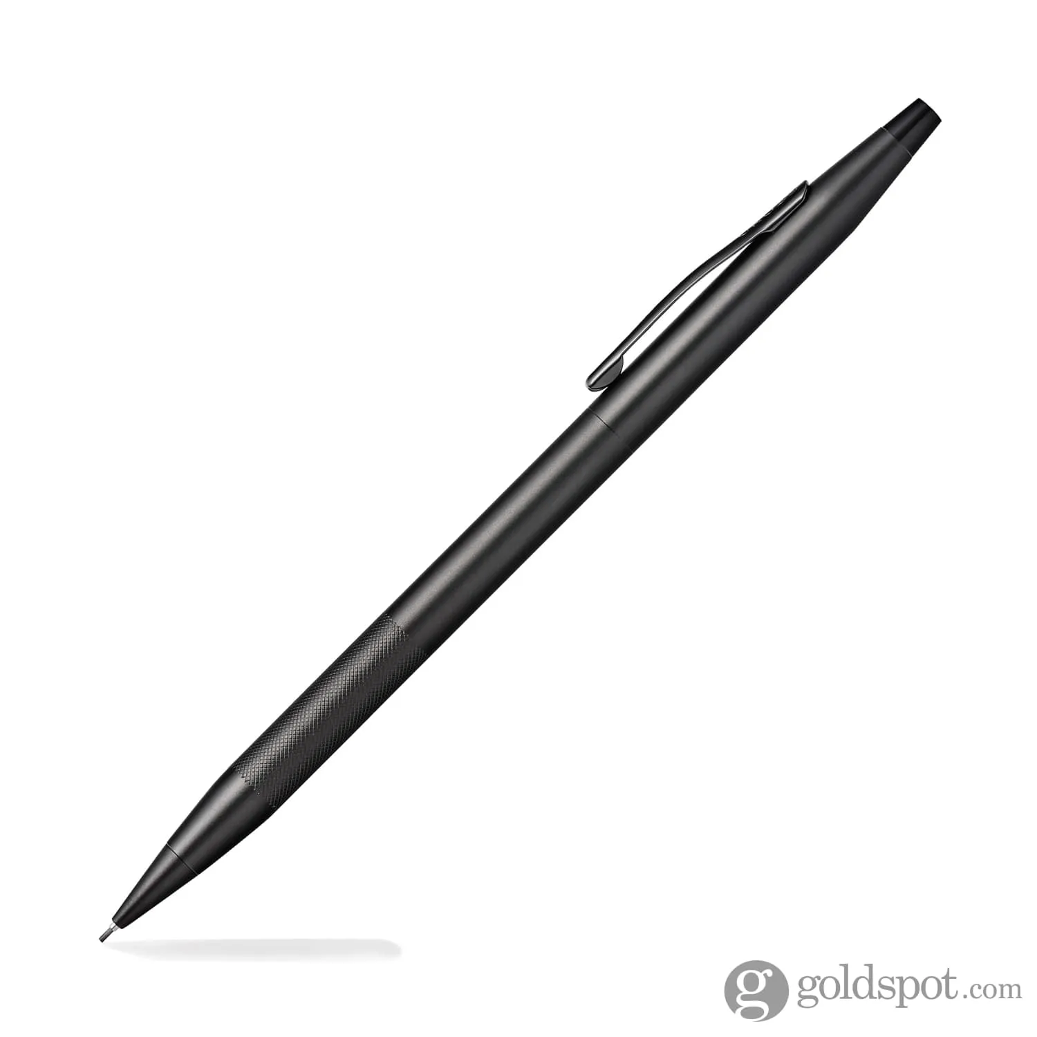 Cross Classic Century Ballpoint Pen & 0.7mm Mechanical Pencil Set in Black PVD with Micro Knurl Grip