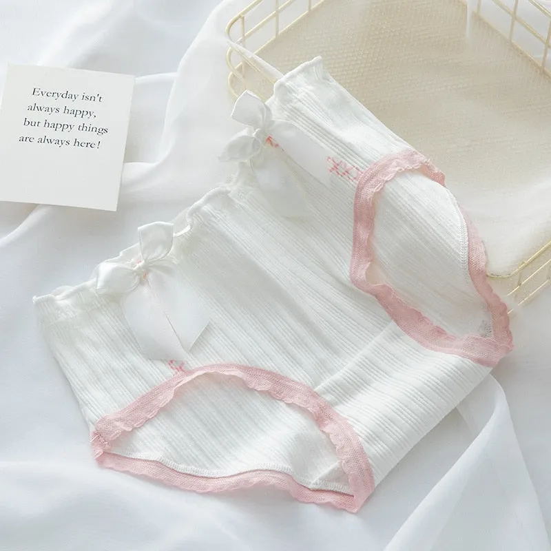 Dainty Pink Plaid Underwear
