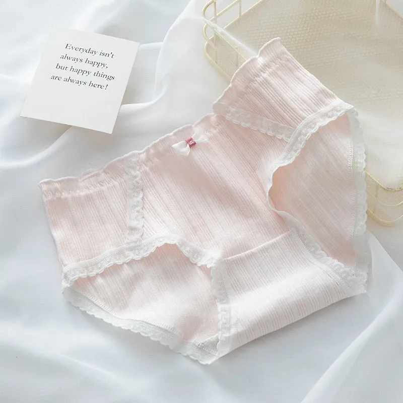 Dainty Pink Plaid Underwear