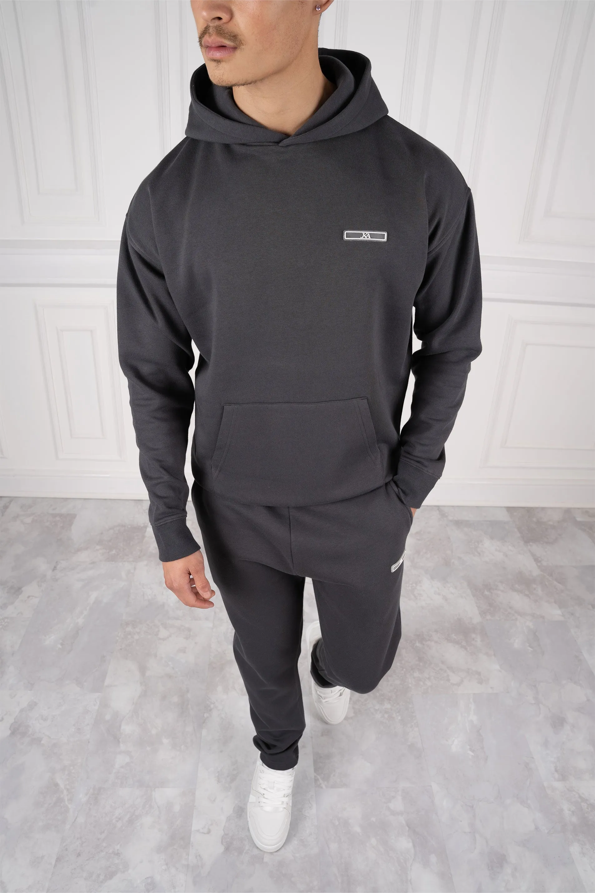 Day To Day Straight Leg TS Joggers - Charcoal
