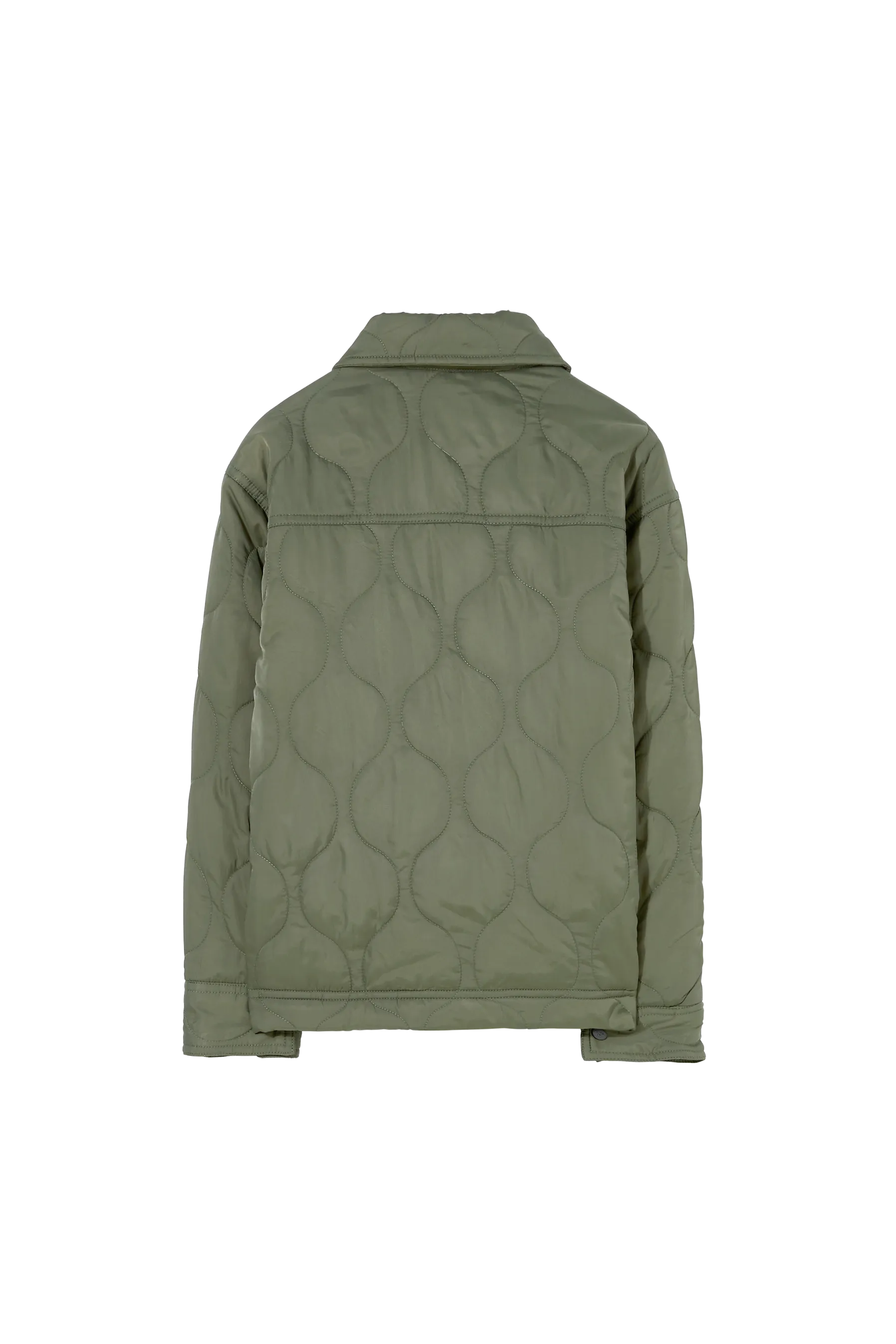 DOVA Khaki Quilt - Warm Long Sleeve Shirt