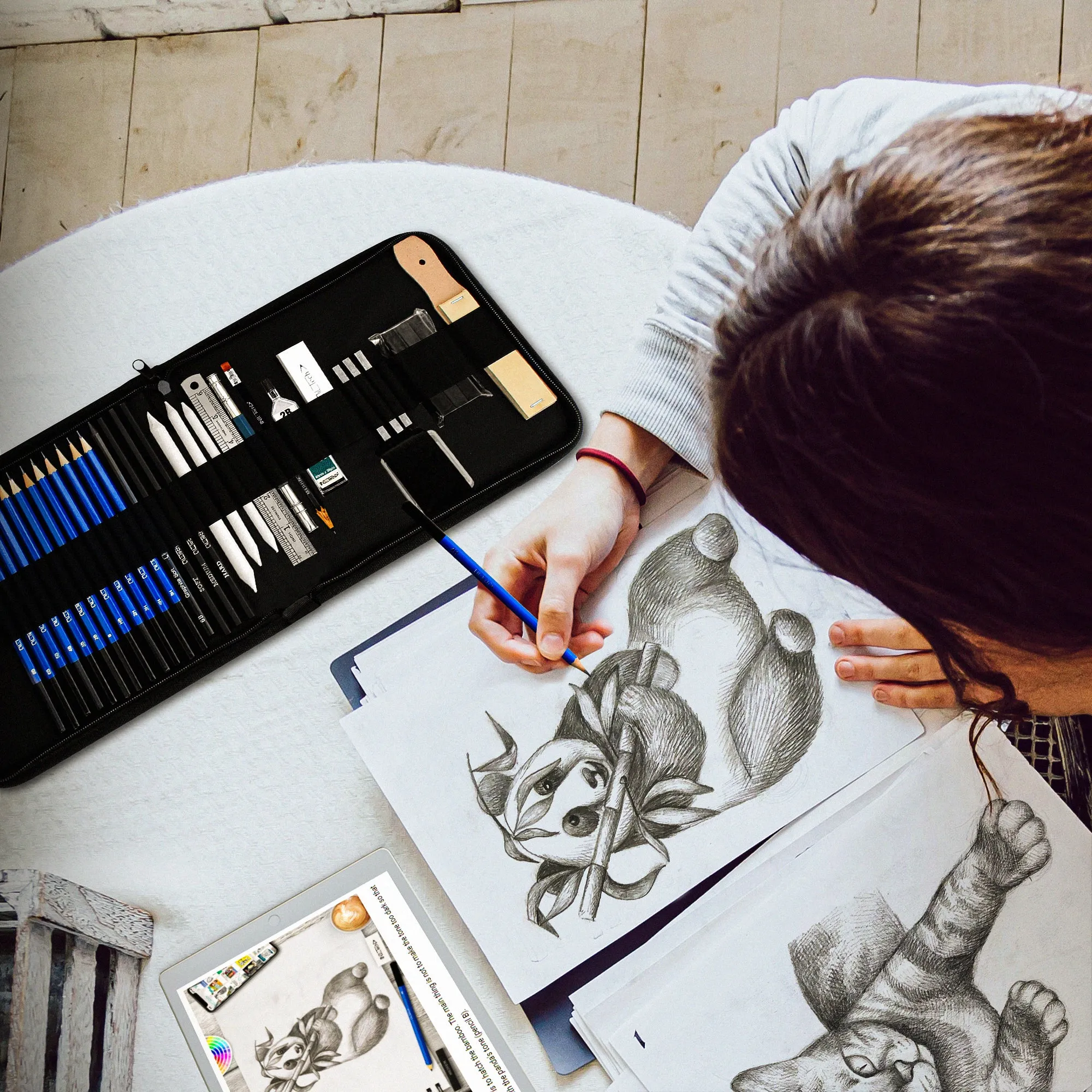 Drawing Pencils – 37 Sketching Art Set