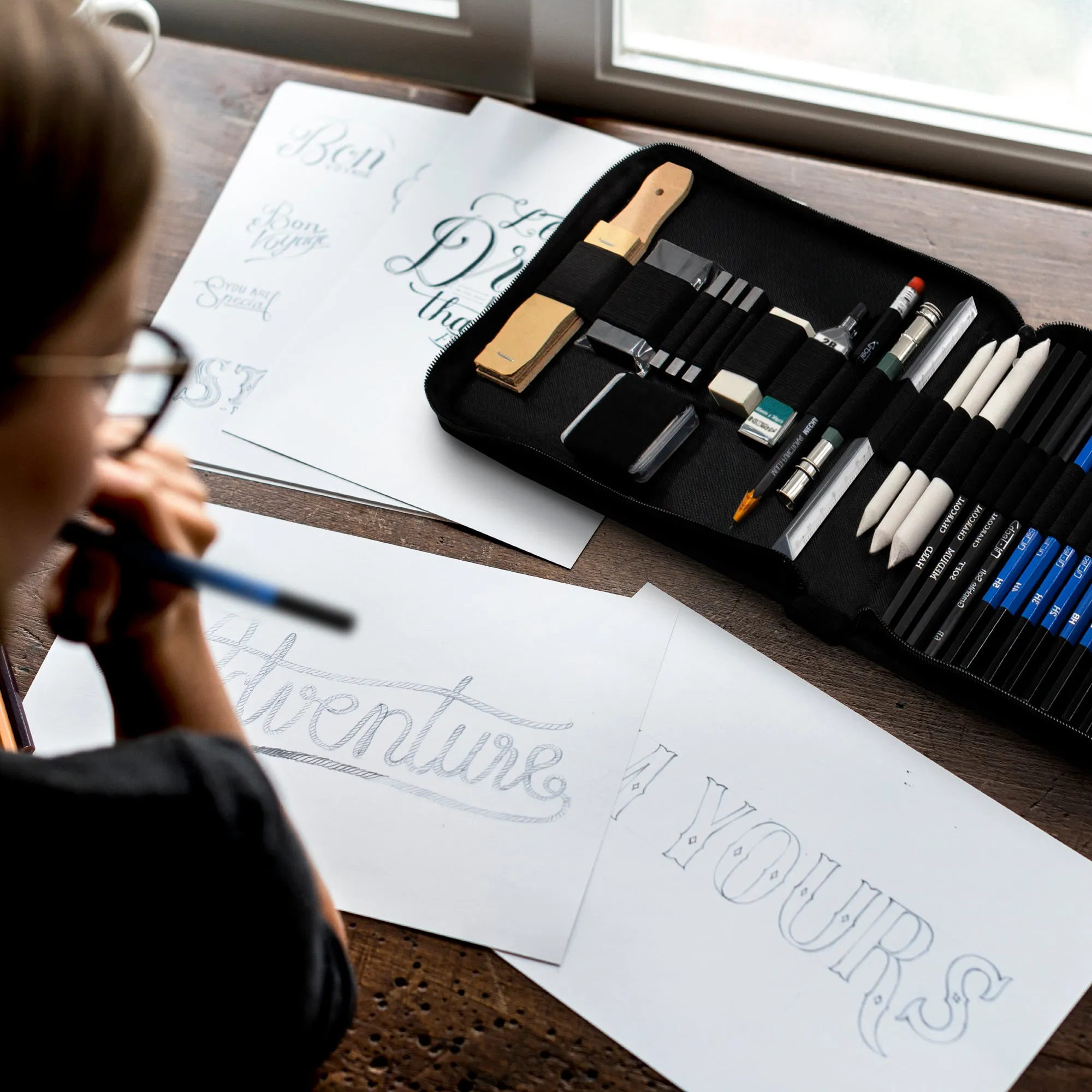 Drawing Pencils – 37 Sketching Art Set