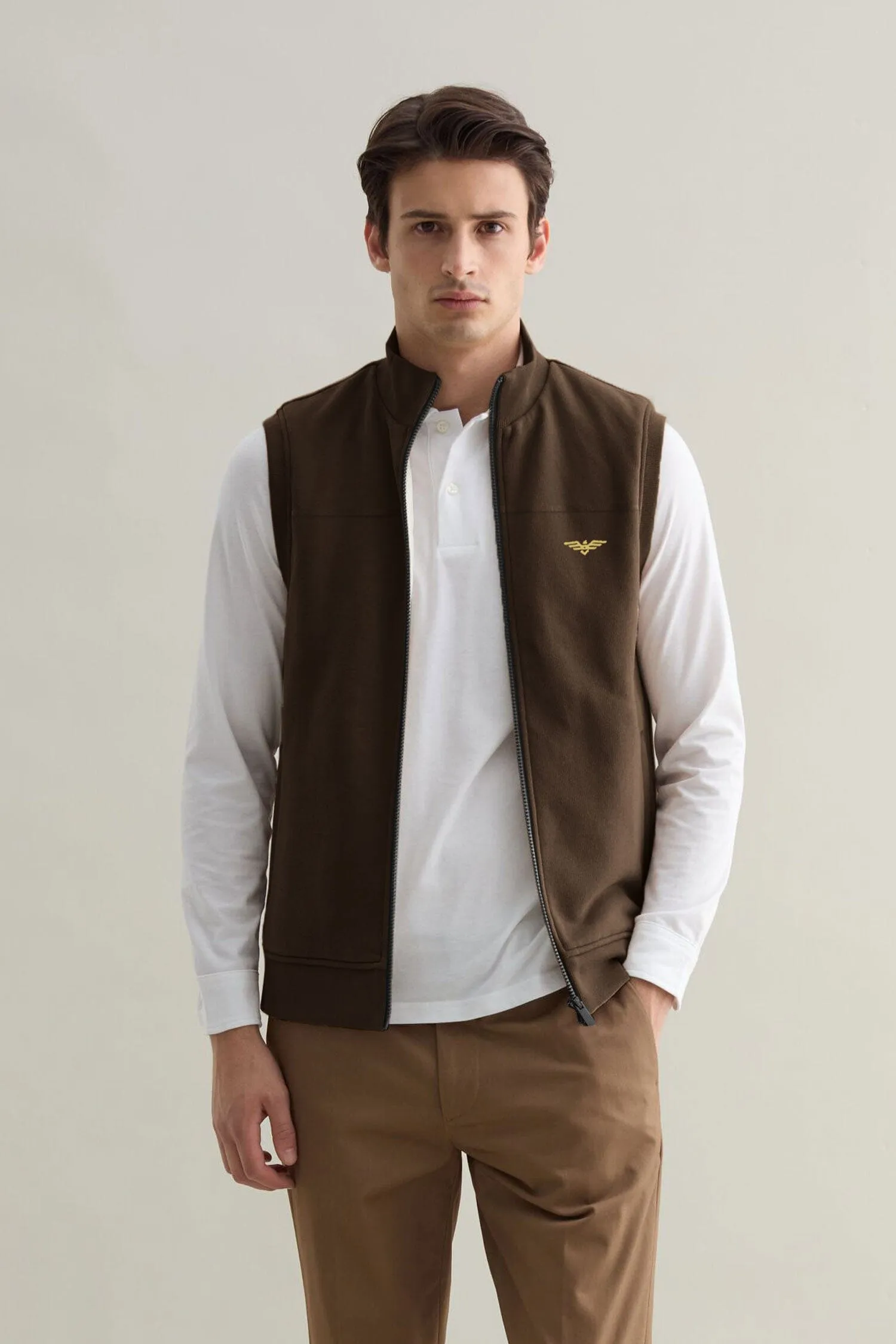 Eternity Premium Men's Logo Embroidered Fleece Gilet