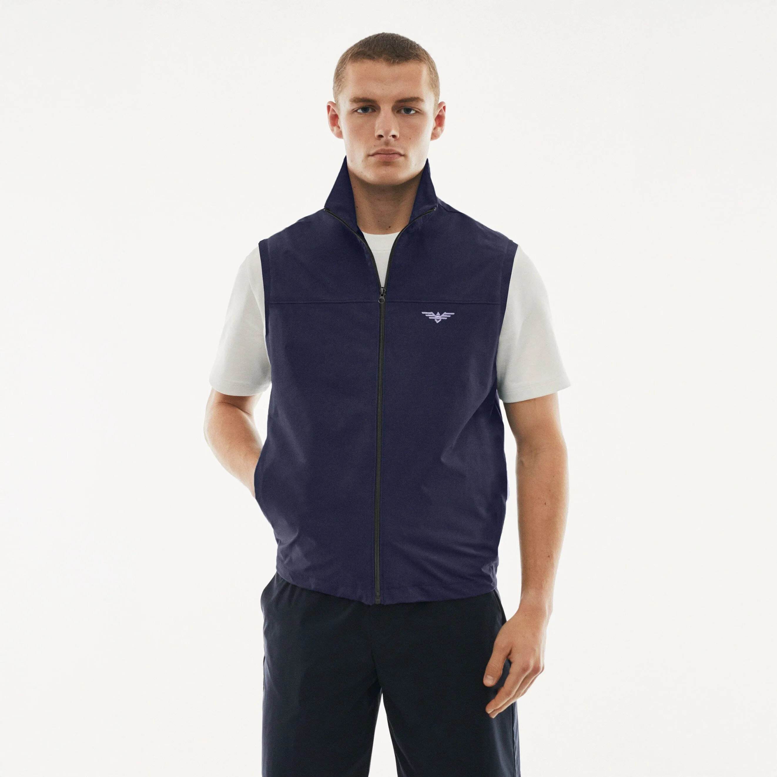 Eternity Premium Men's Logo Embroidered Fleece Gilet