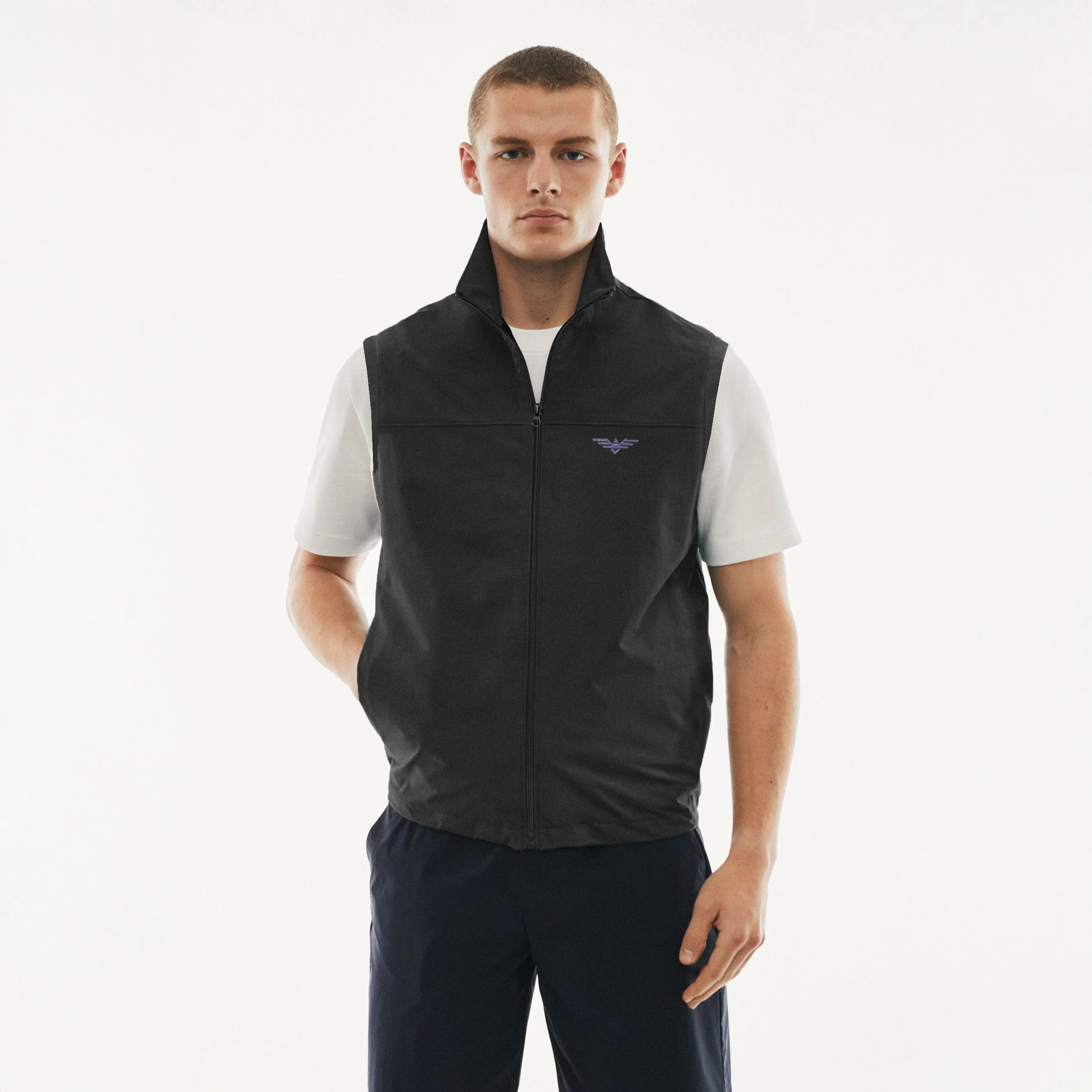 Eternity Premium Men's Logo Embroidered Fleece Gilet