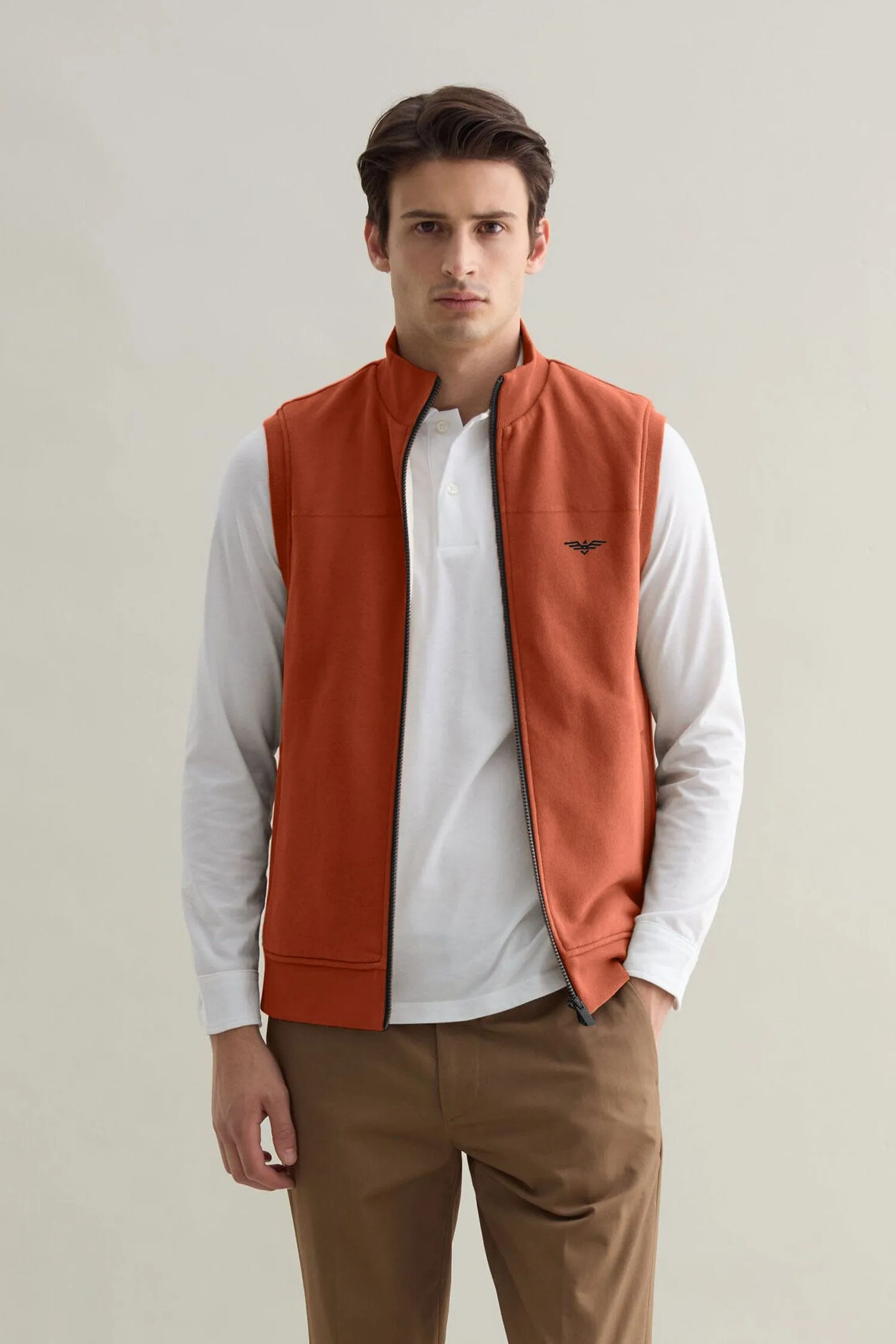 Eternity Premium Men's Logo Embroidered Fleece Gilet