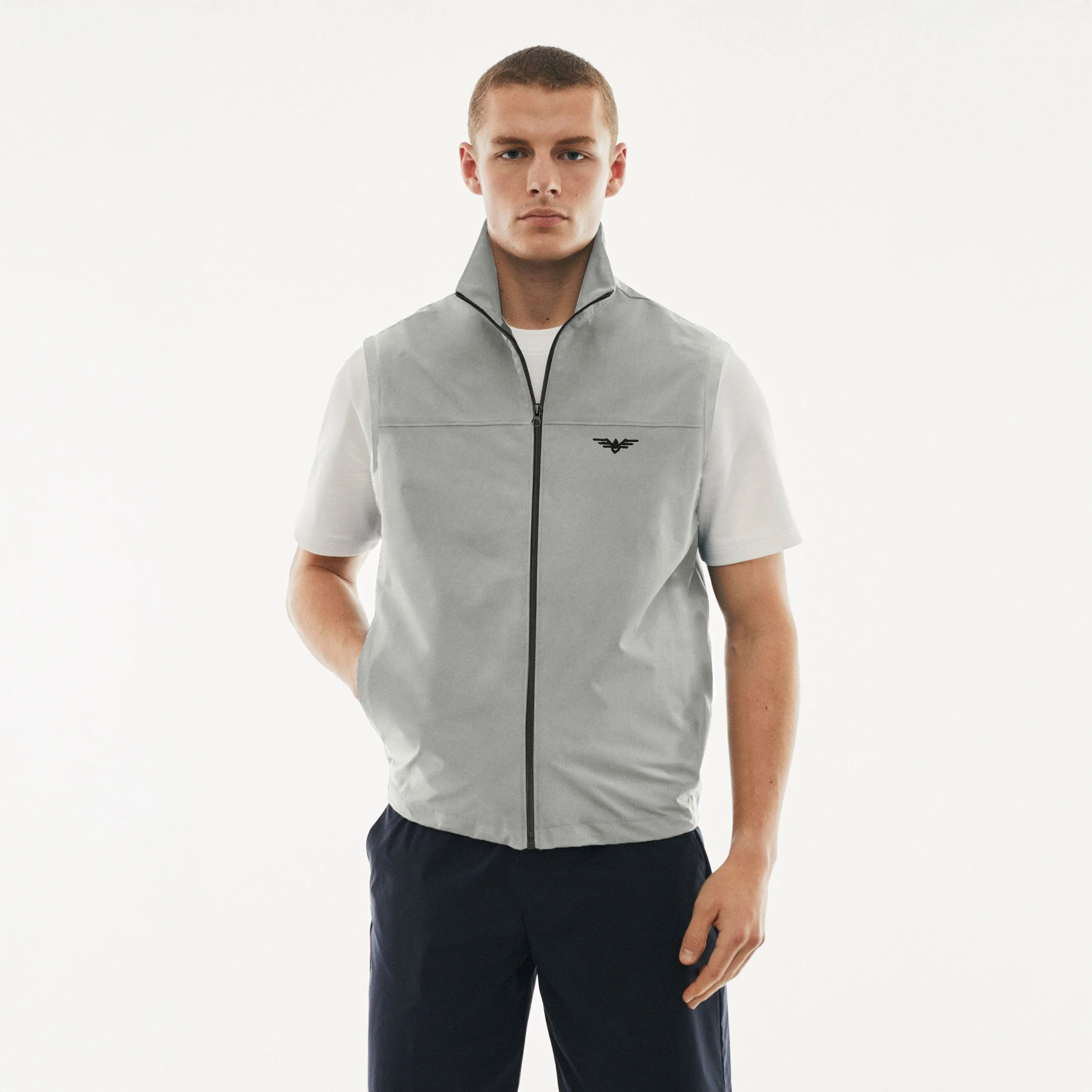 Eternity Premium Men's Logo Embroidered Fleece Gilet