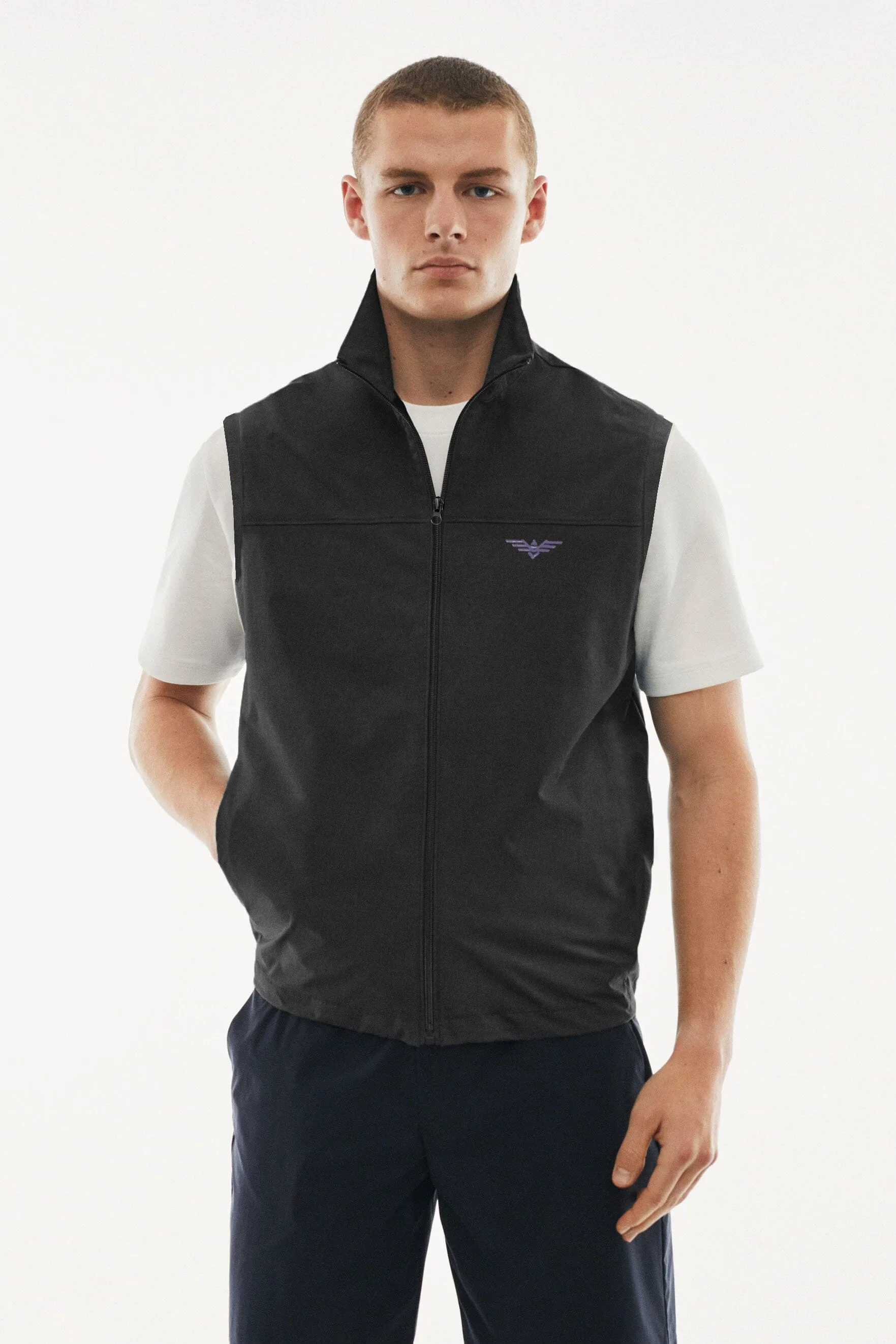 Eternity Premium Men's Logo Embroidered Fleece Gilet