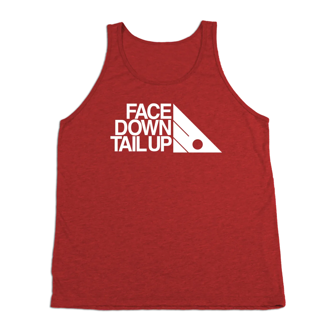 #FACEDOWNTAILUP TriBlend Tank Top
