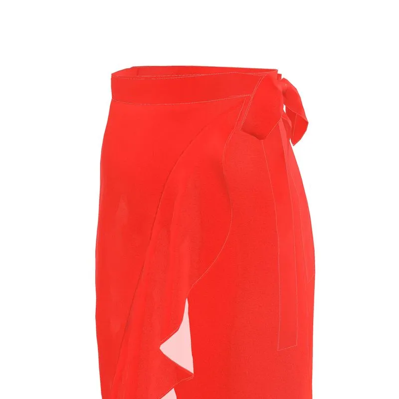 Fired Spice Flounce Skirt