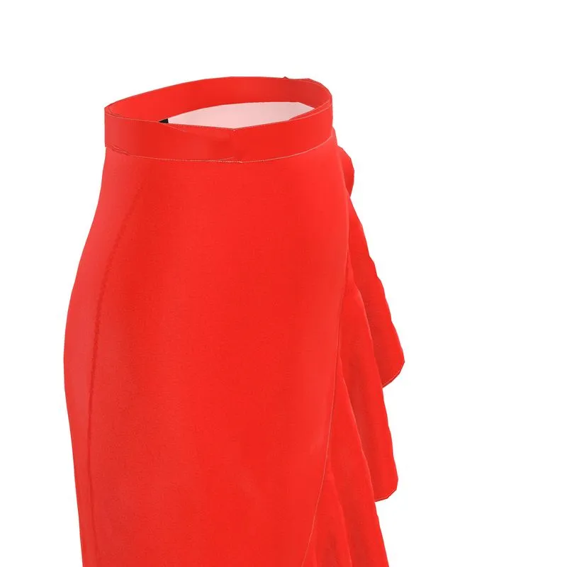 Fired Spice Flounce Skirt