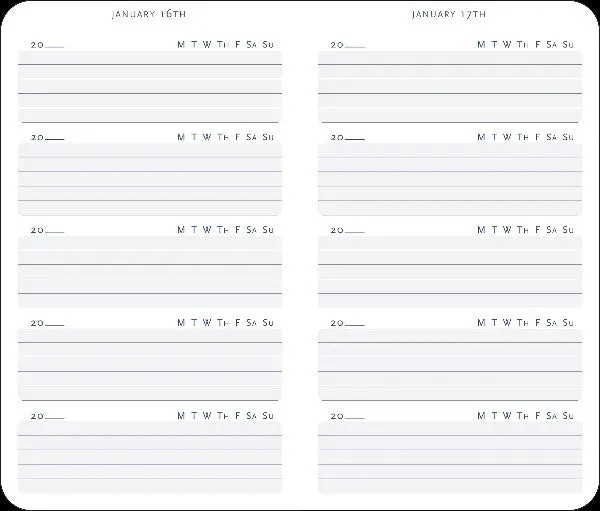 Five Year Journal