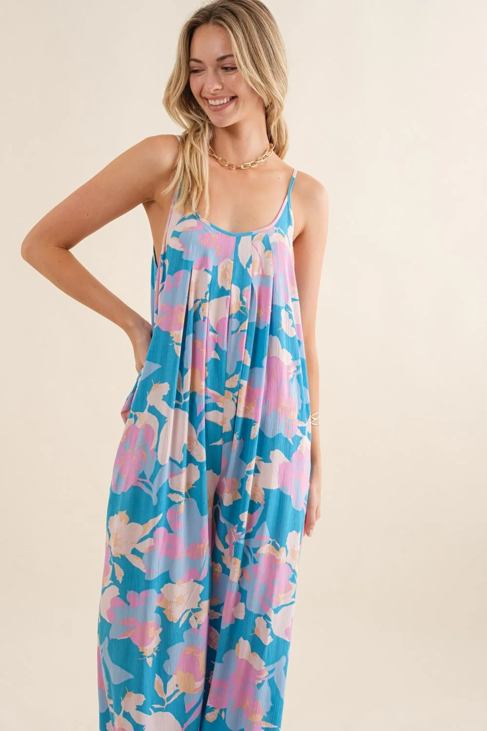 Floral Jumpsuit