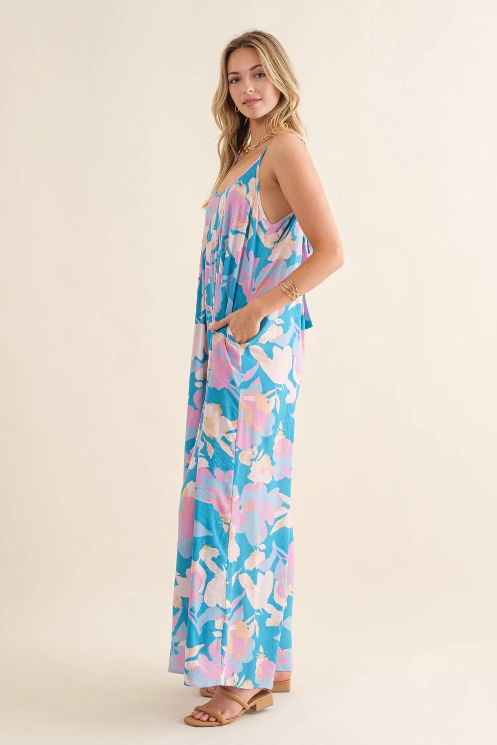 Floral Jumpsuit