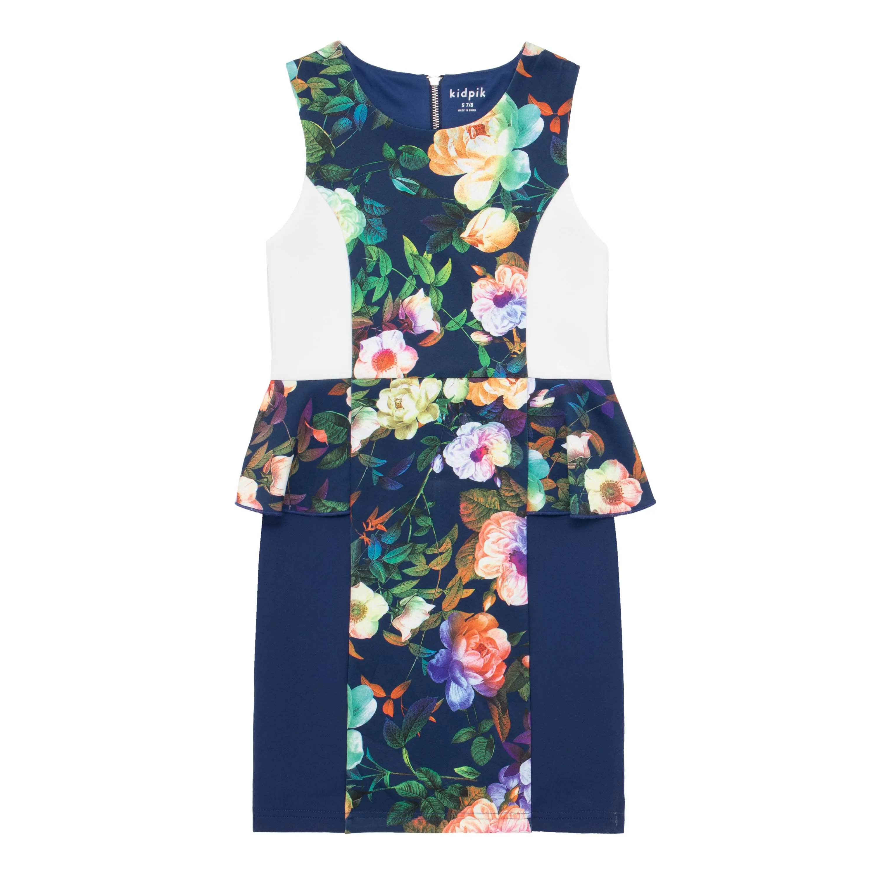 Floral Peplum Dress