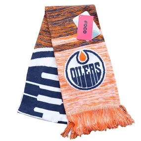 FOCO NHL Edmonton Oilers Color Blend Scarf