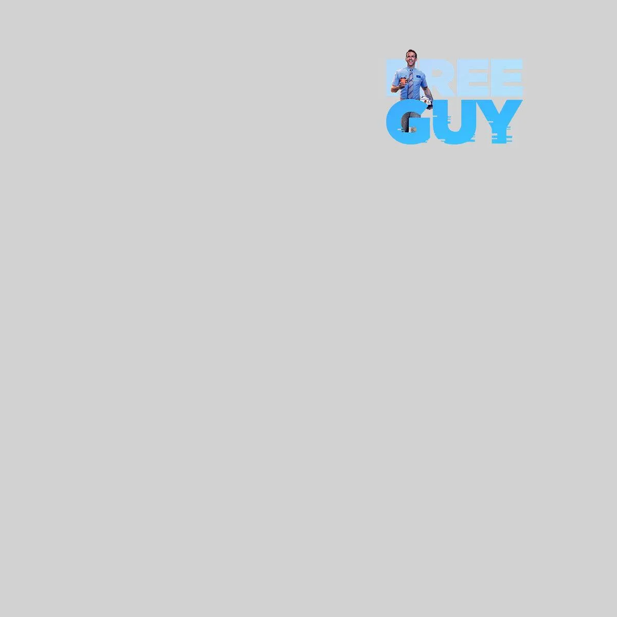 Free Guy Movie Pocket Size Typographygraphy Unisex Tank Top