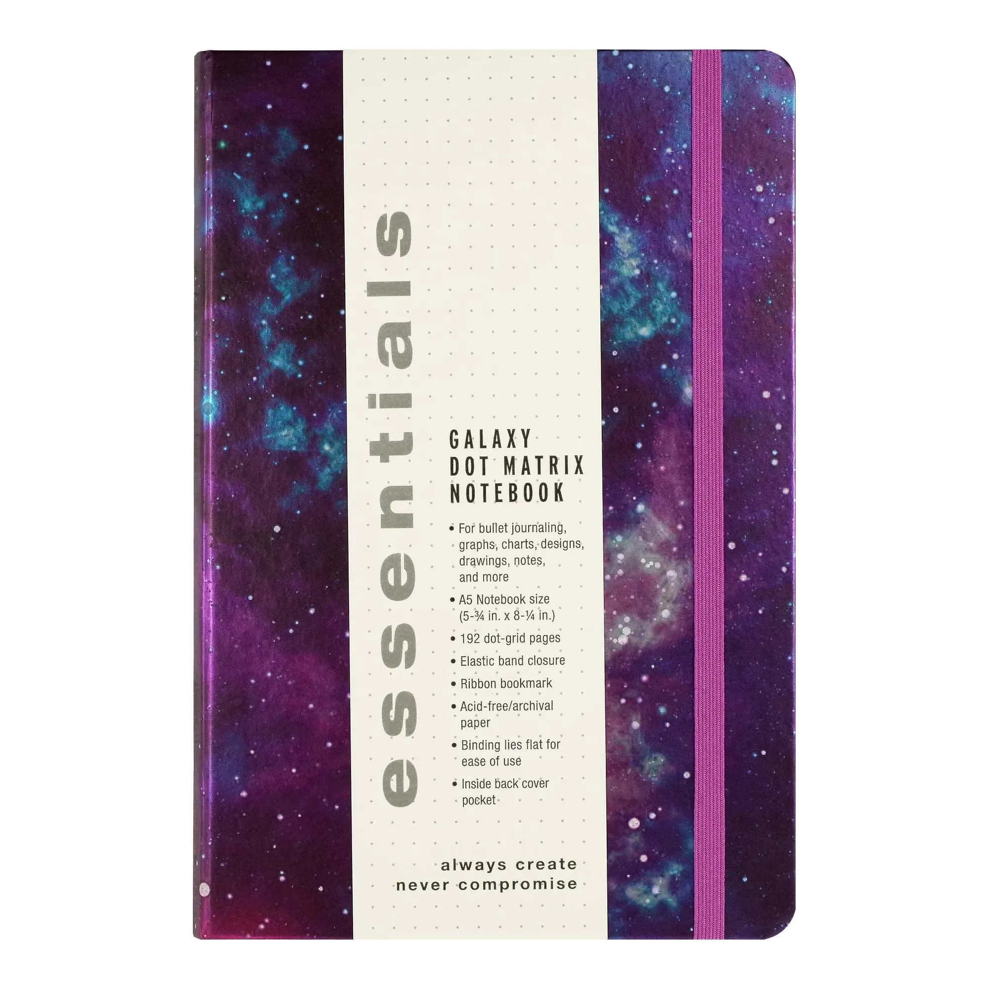Galaxy Dot Matrix A5 Notebook - Dot Grid