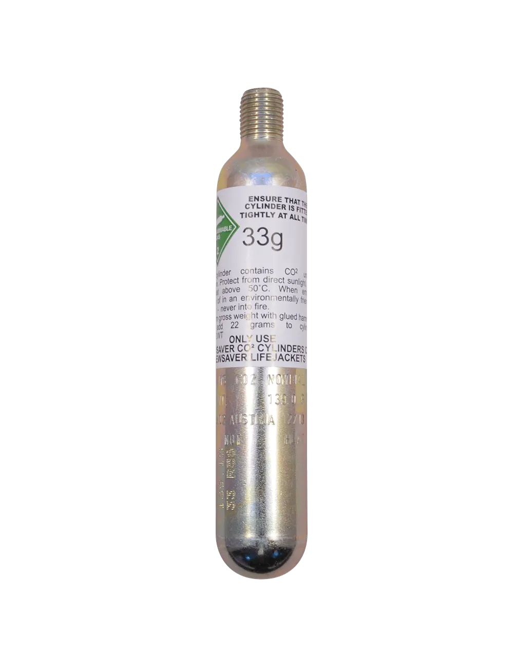 Gaz de réarmement 33gr