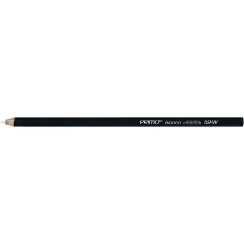 General's Primo Euro Blend Bianco White Charcoal Pencil