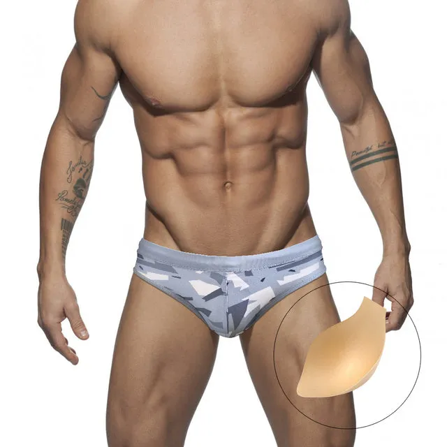 Geometric Quick Dry Men Brief