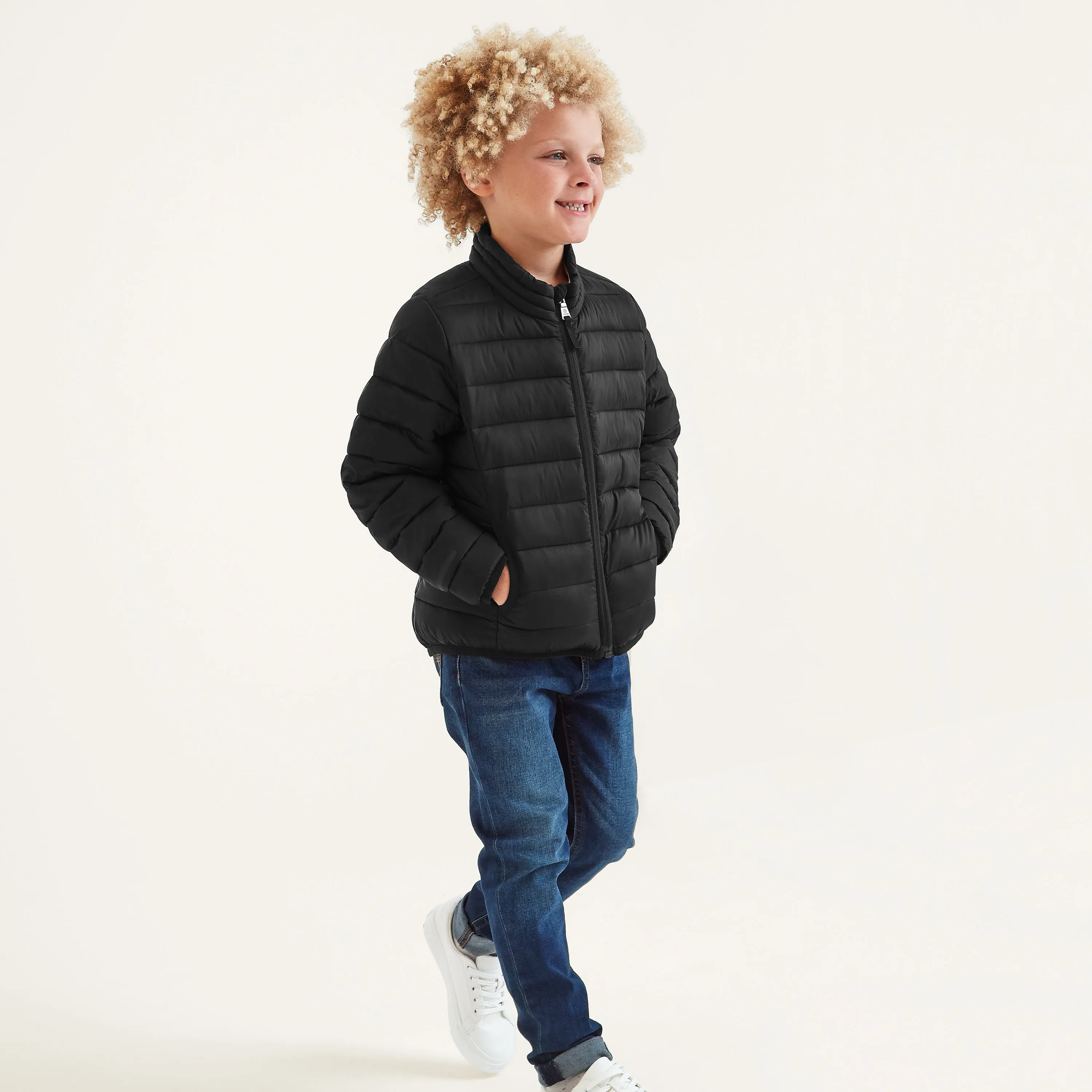 Gibson Kids Insulated Padded Jacket - Black