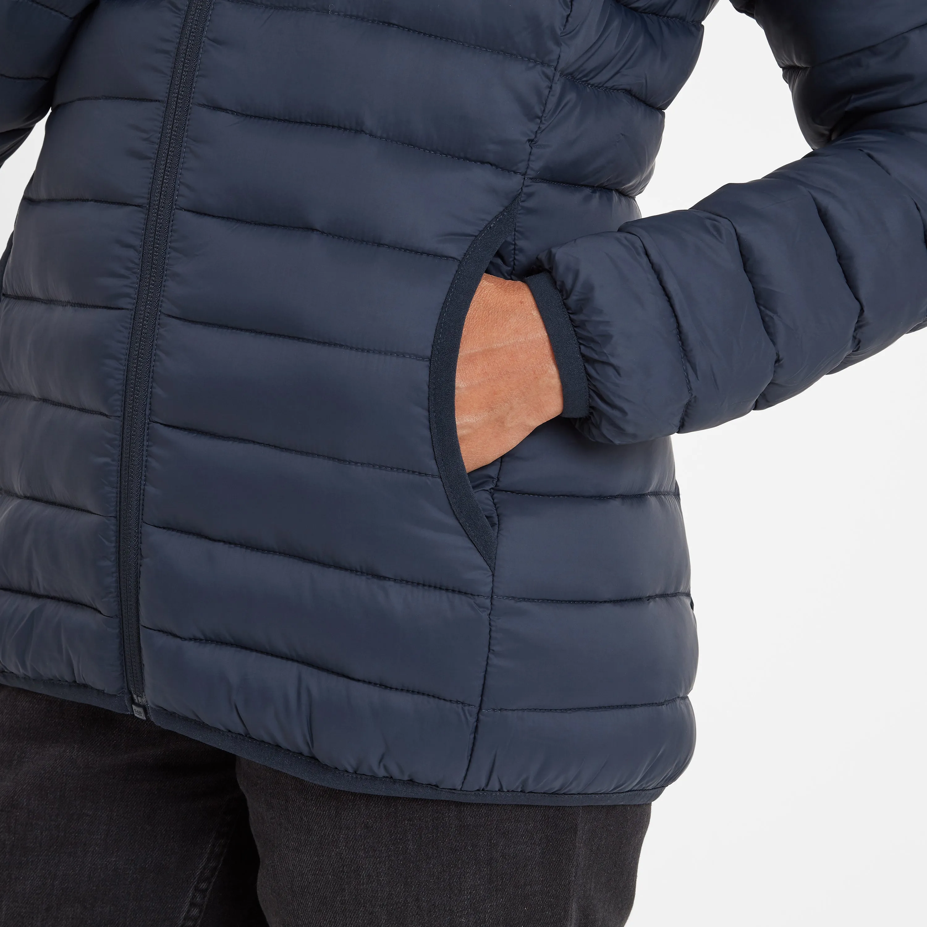 Gibson Womens Insulated Padded Jacket - Dark Indigo