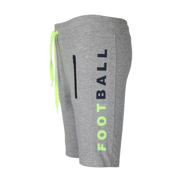 GREY SHORTS JOGGERS WITH LEMON PRINT