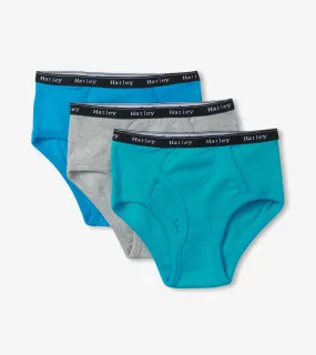 Hatley Boys Classic Brief 3pk - Solid