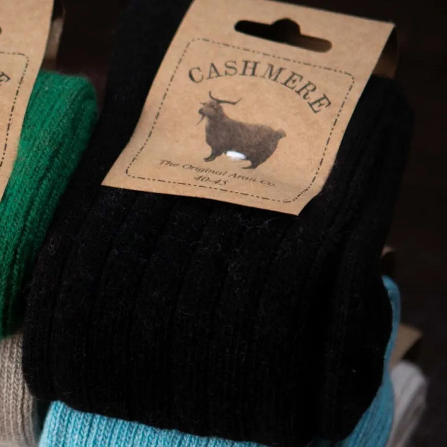 Herringbone Scarf, Cashmere Socks and Pottery Robin Mug