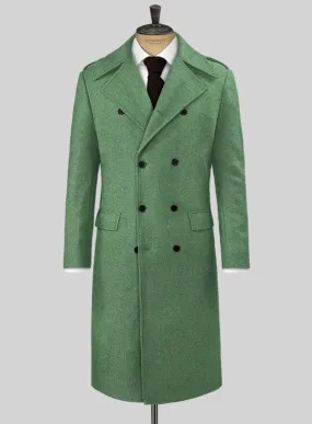Highlander Heavy Paris Green Tweed GQ Overcoat