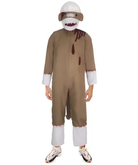 HPO Teen Monkey Costume I Best for Halloween I Flame-retardant Synthetic Fiber