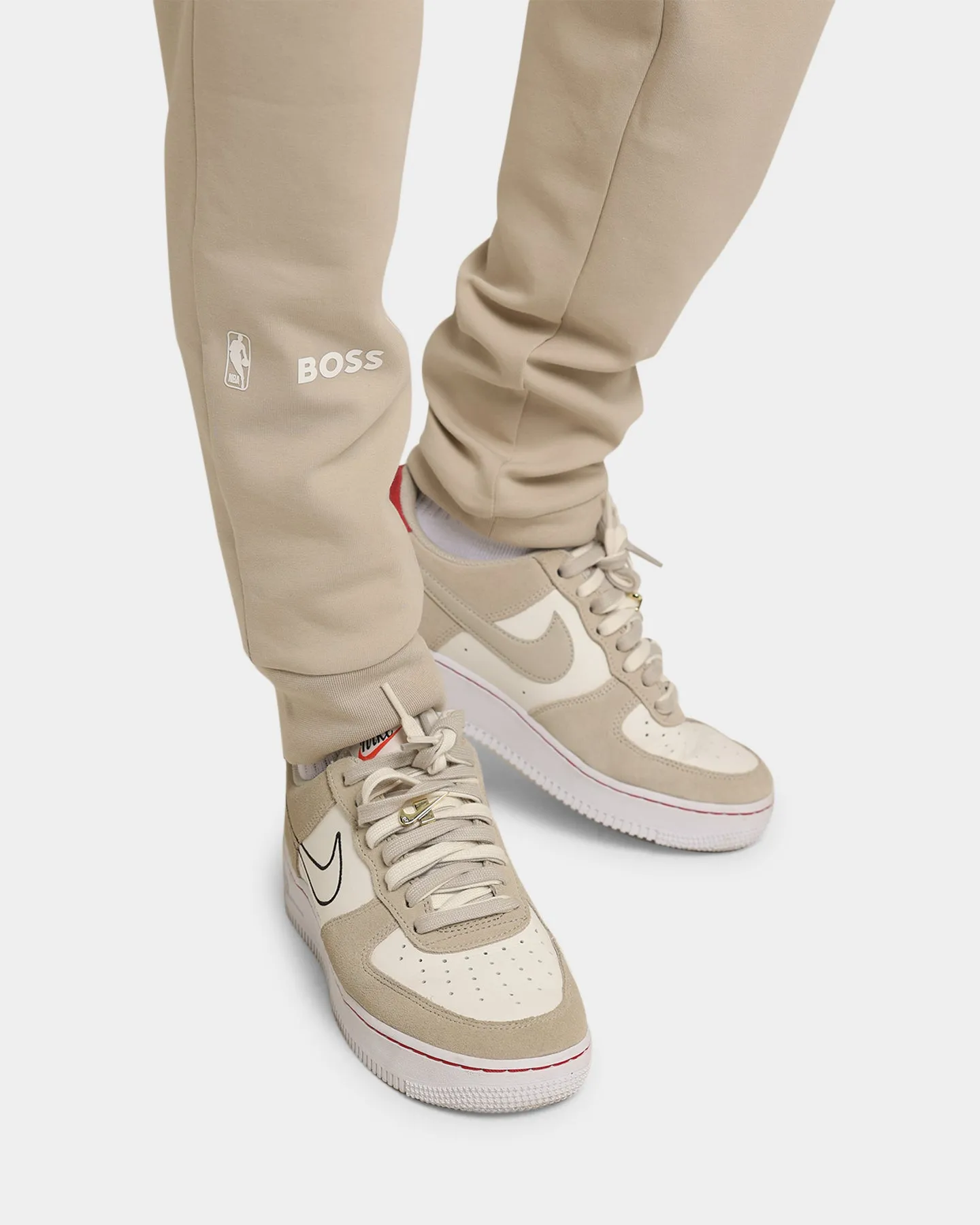 Hugo Boss X NBA Chicago Bulls Basic Joggers Light Beige