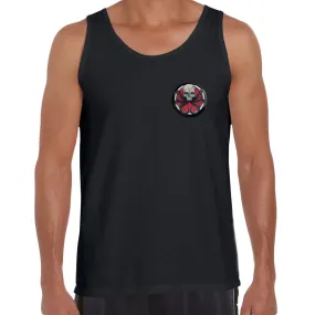 Hydra 3D Pocket Logo Hydra Hail Hydra Decal Typographygraphy Unisex Tank Top