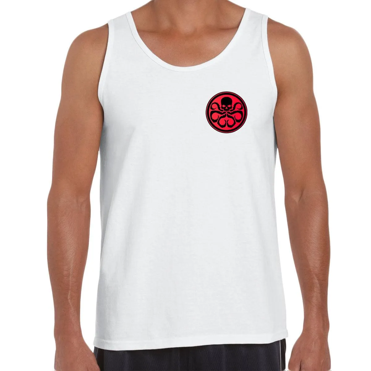 Hydra Pocket Minimal Logo Typographygraphy Unisex Tank Top