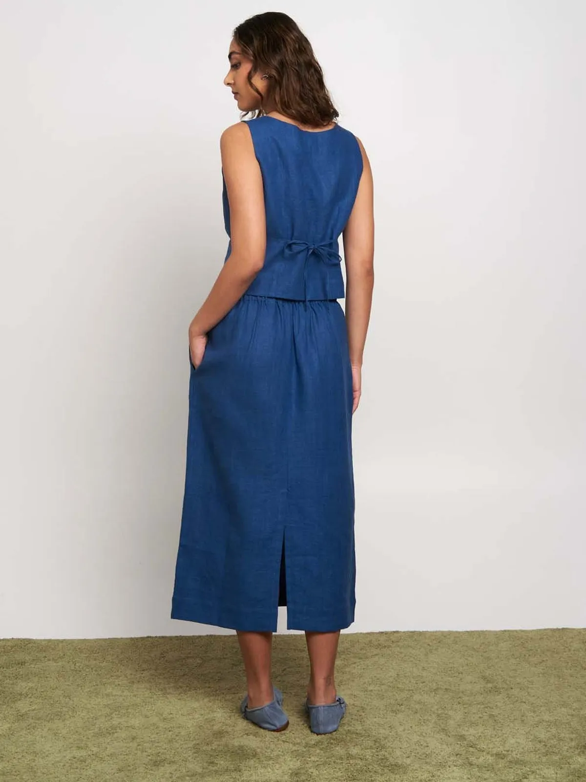 Ikigai Indigo Vest