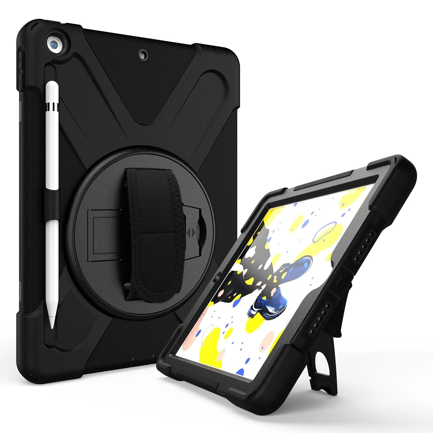iPad 10.2" 7th/ 8th/9th Gen Heavy Duty Case with Shoulder Strap