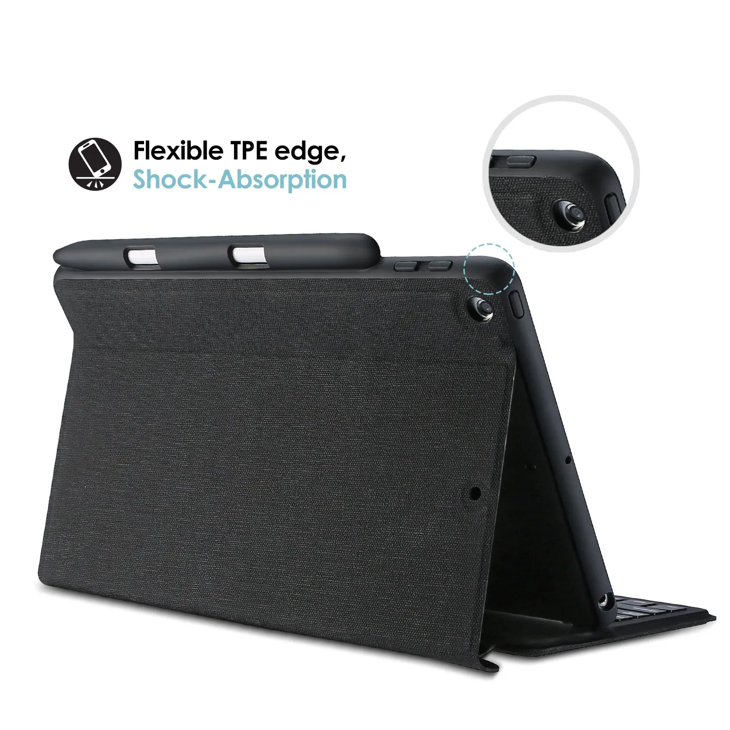 iPad Air 3rd Gen 10.5"/ iPad Pro 10.5" Lightweight Case with Wireless Keyboard | ProCase