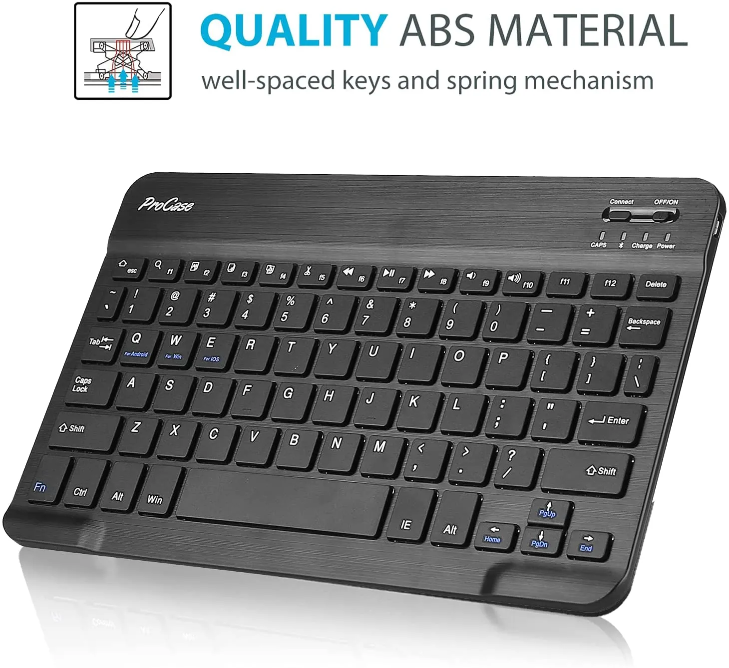iPad Pro 11" 1st Gen/ 2nd Gen/ 3rd Gen/ 4th Gen Case with Detachable Keyboard | ProCase
