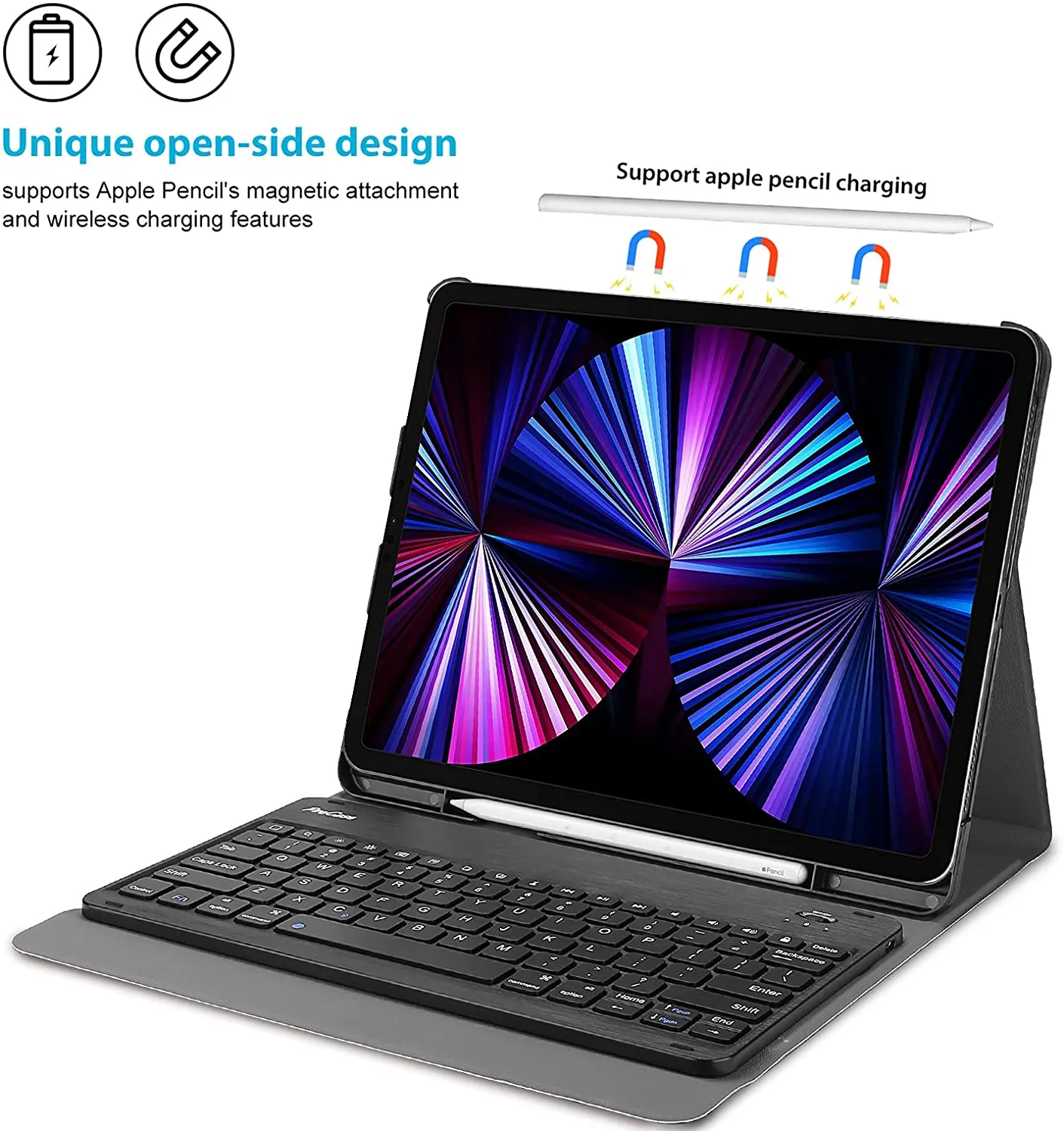 iPad Pro 11" 1st Gen/ 2nd Gen/ 3rd Gen/ 4th Gen Case with Detachable Keyboard | ProCase