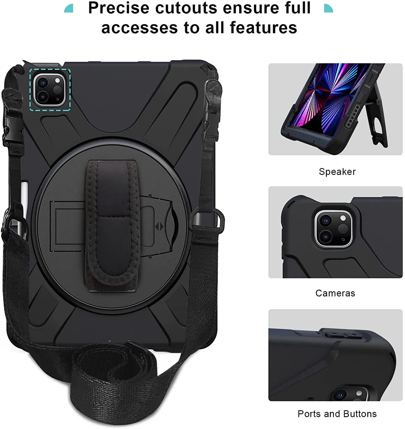 iPad Pro 11" 1st Gen/ 2nd Gen/ 3rd Gen/ 4th Gen Heavy Duty Case | ProCase