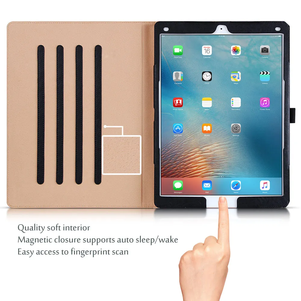 iPad Pro 12.9" 1st Gen 2015/2nd Gen 2017 PU Leather Case | ProCase