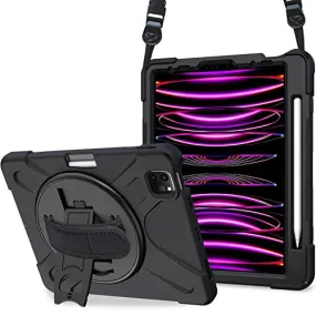 iPad Pro 12.9" 3rd Gen/ 4th Gen/ 5th Gen/ 6th Gen Rugged Heavy Duty Case | ProCase