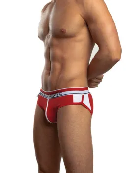 Jack Adams Relay Brief Red-white Lg