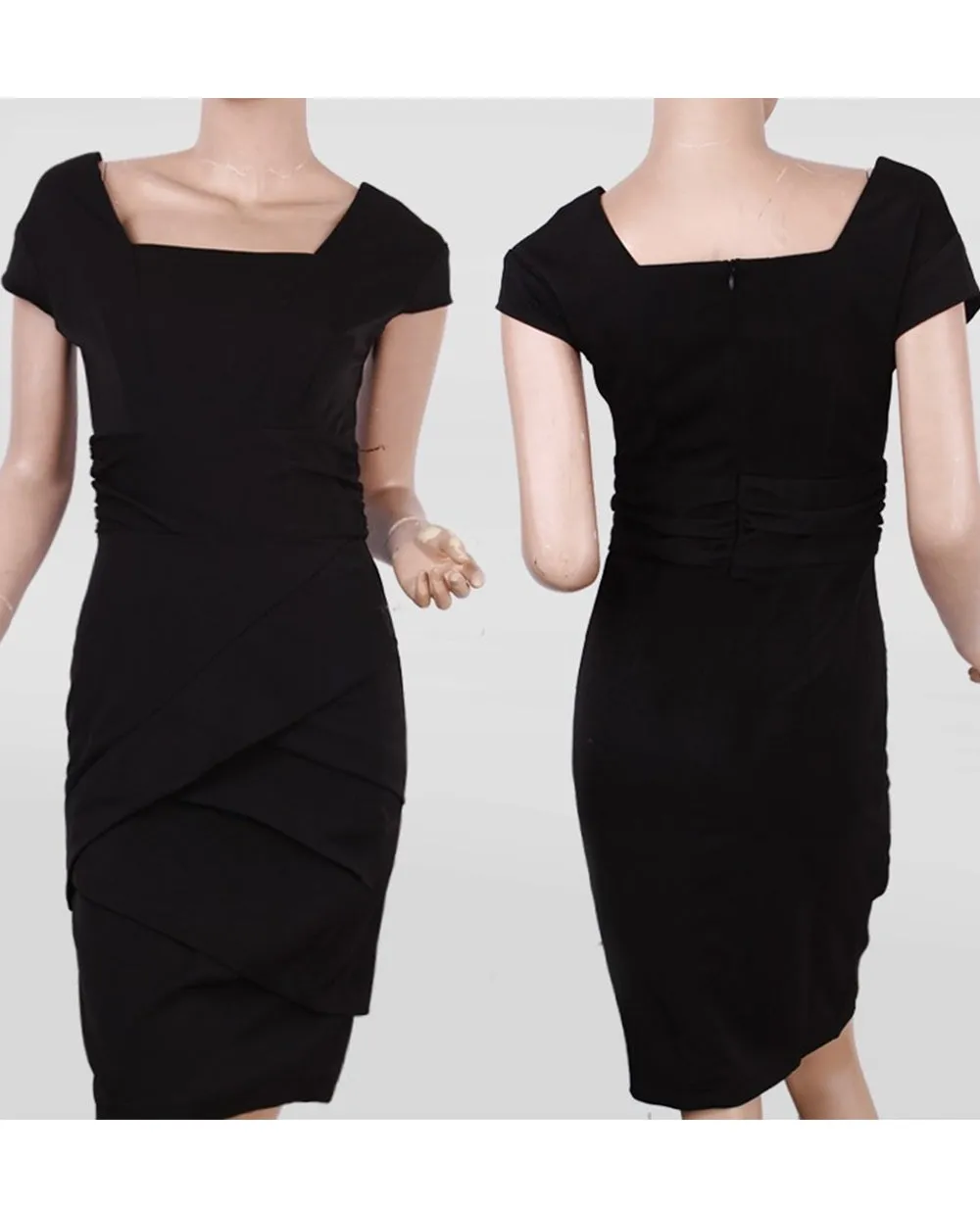 Ketty More Women Kate Style Belt Designed Wasit Evening Dress-KMWD454