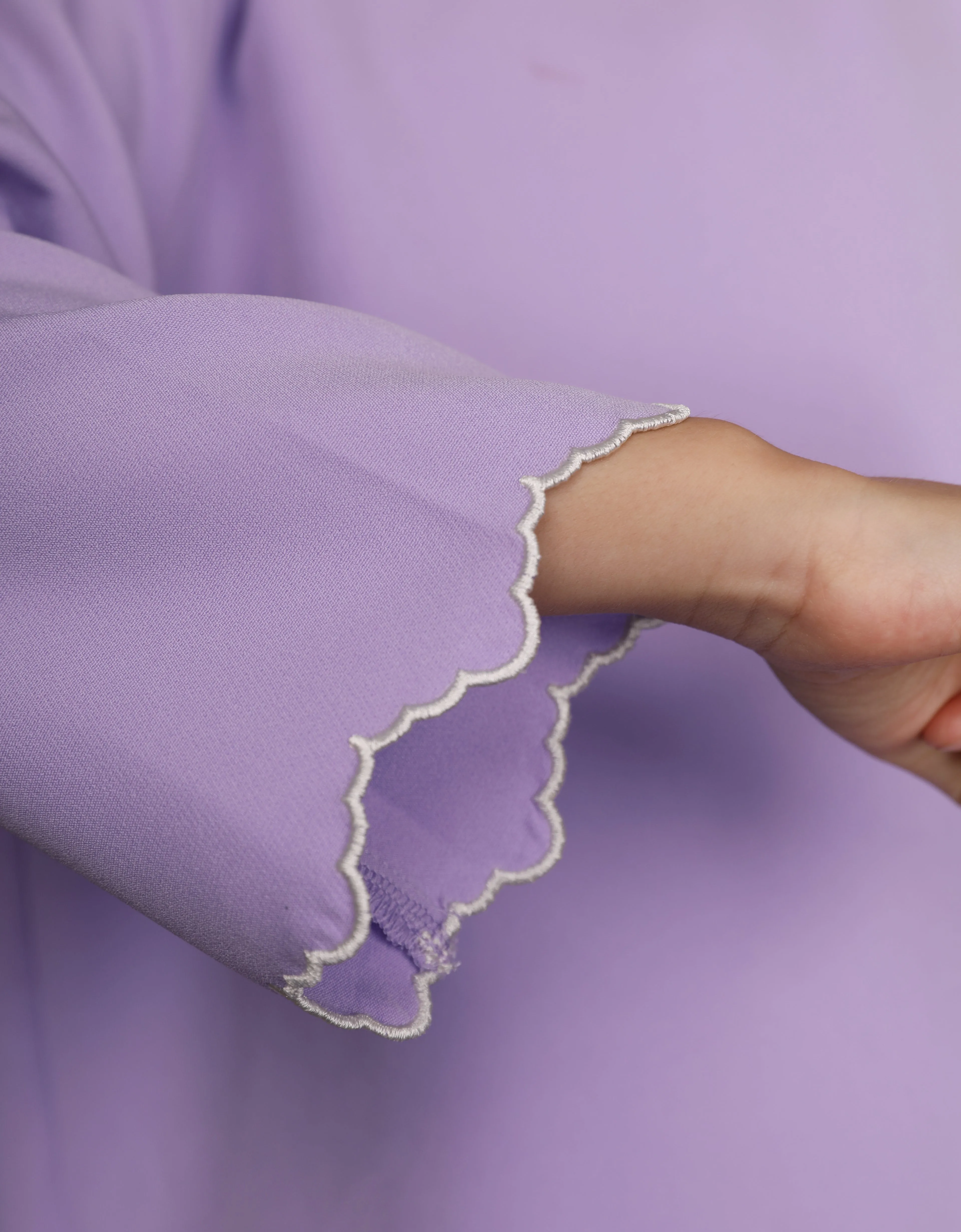 KIDS BAJU KURUNG KEDAH AGNES (LILAC)