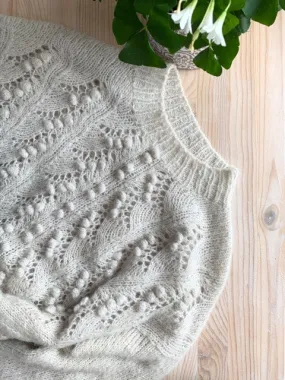 Kit de Tricot - Chandail Poinsettia par Marie-Christine Levesque en Nueva