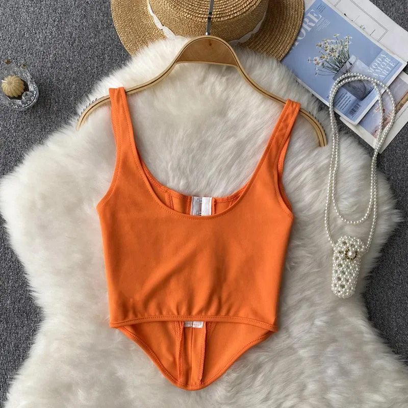 KittenAlarm - Dottie Strappy Irregular Tank Top