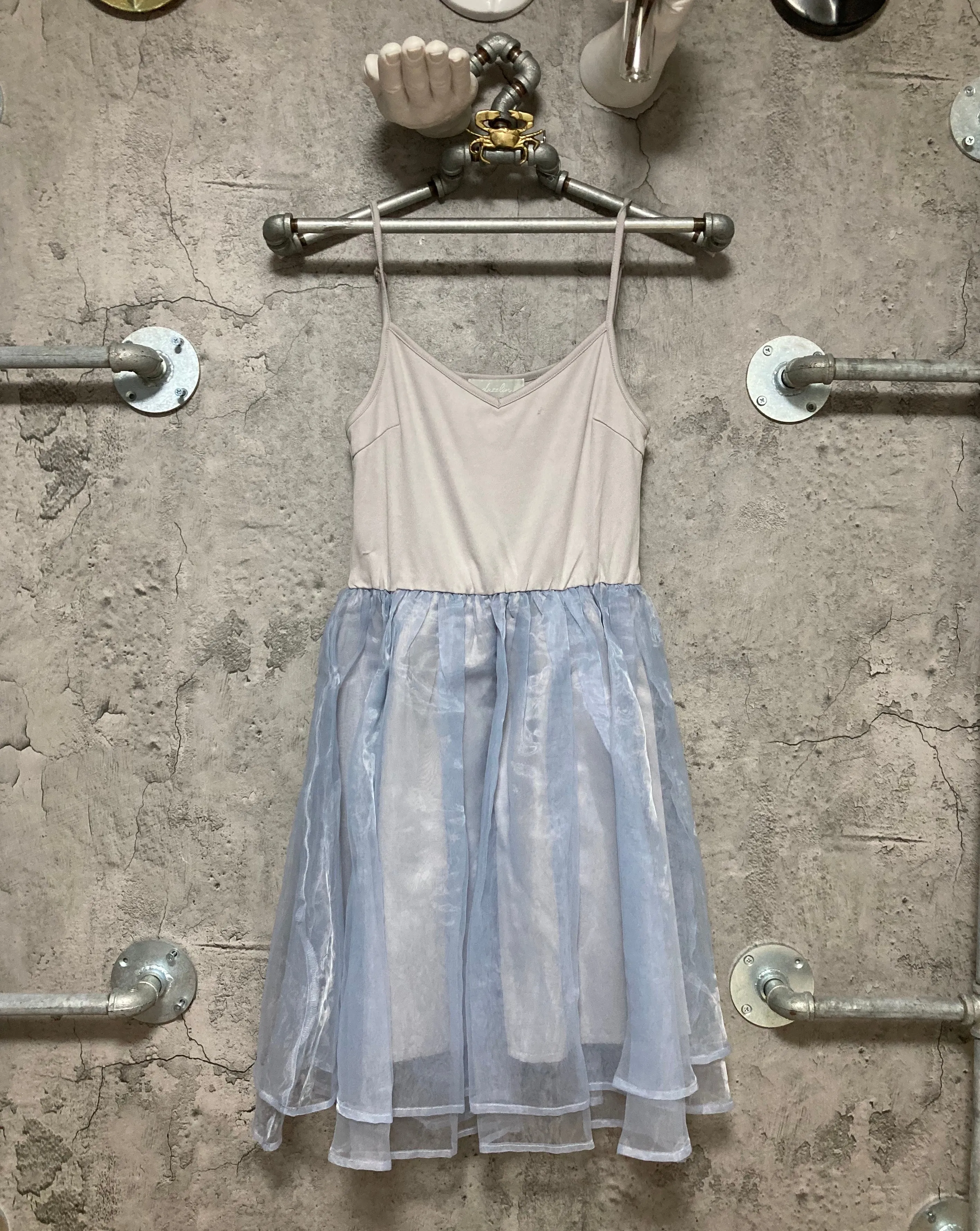 knit vest dress navy